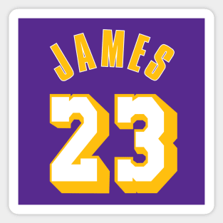 LBJ no23 Sticker